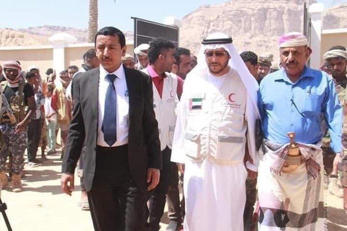 وفد إماراتي في شبوة