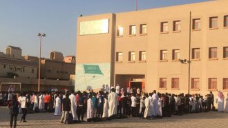 تشييع جثمان الطفل ”ضحيّة الخنق“